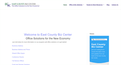 Desktop Screenshot of eastcountybiz.com